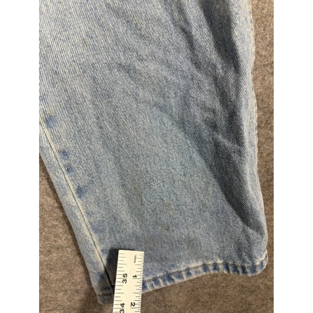Wrangler Mens Jeans 38x32 Light Wash Denim Relaxed Fit Classic Casual‎